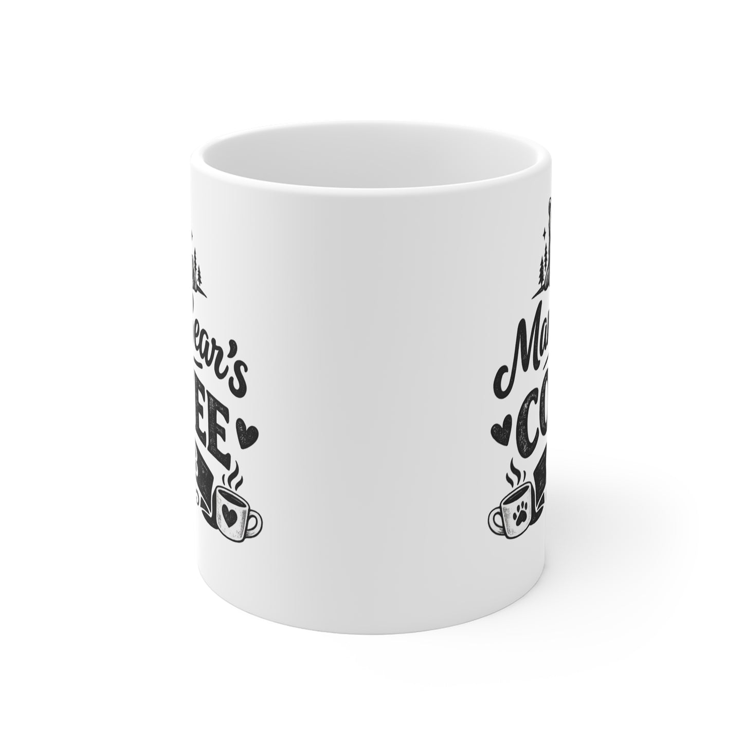 Mama Bear’s Coffee Club – White 11oz Ceramic Mug