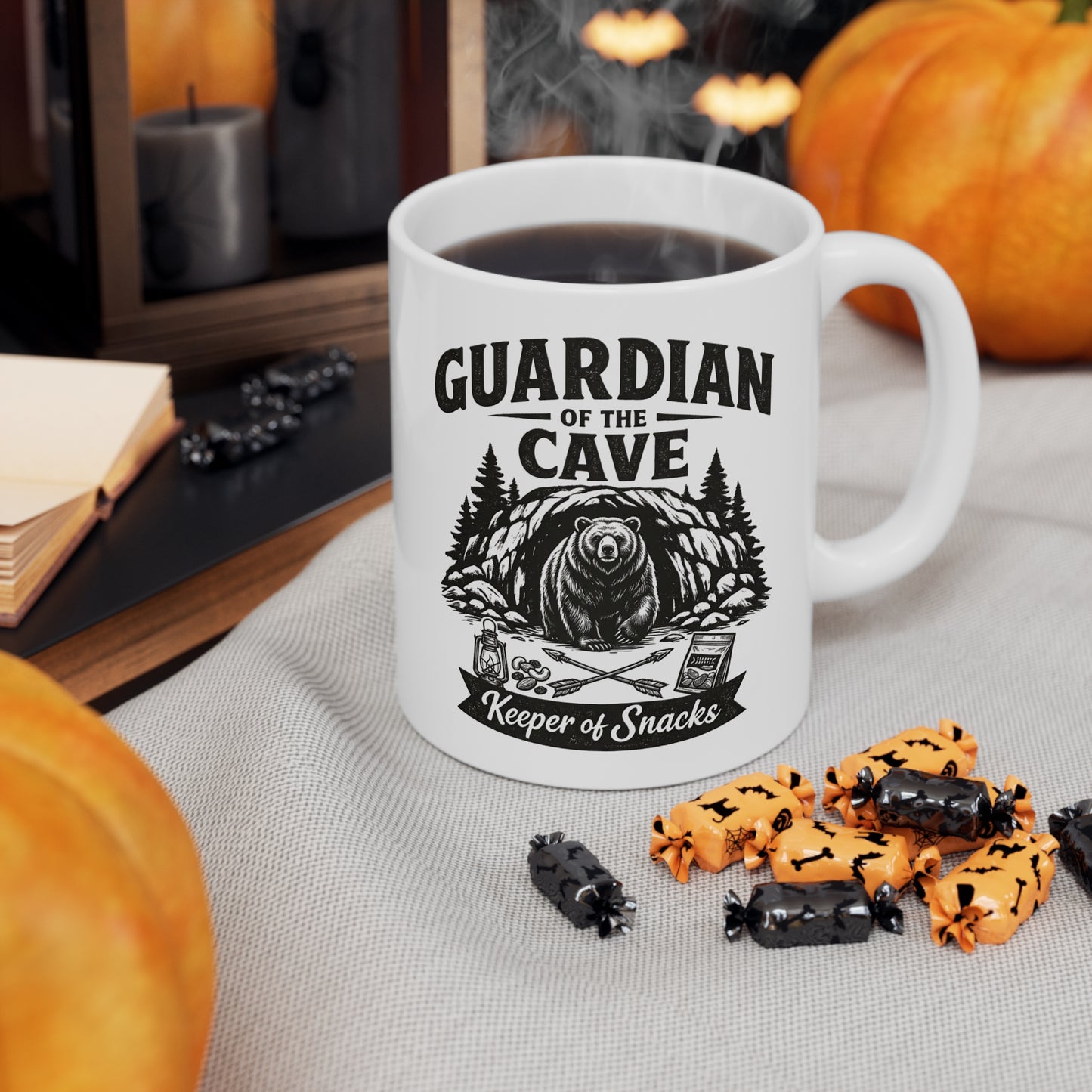 Guardian of the Cave & Keeper of Snacks Mug 11oz