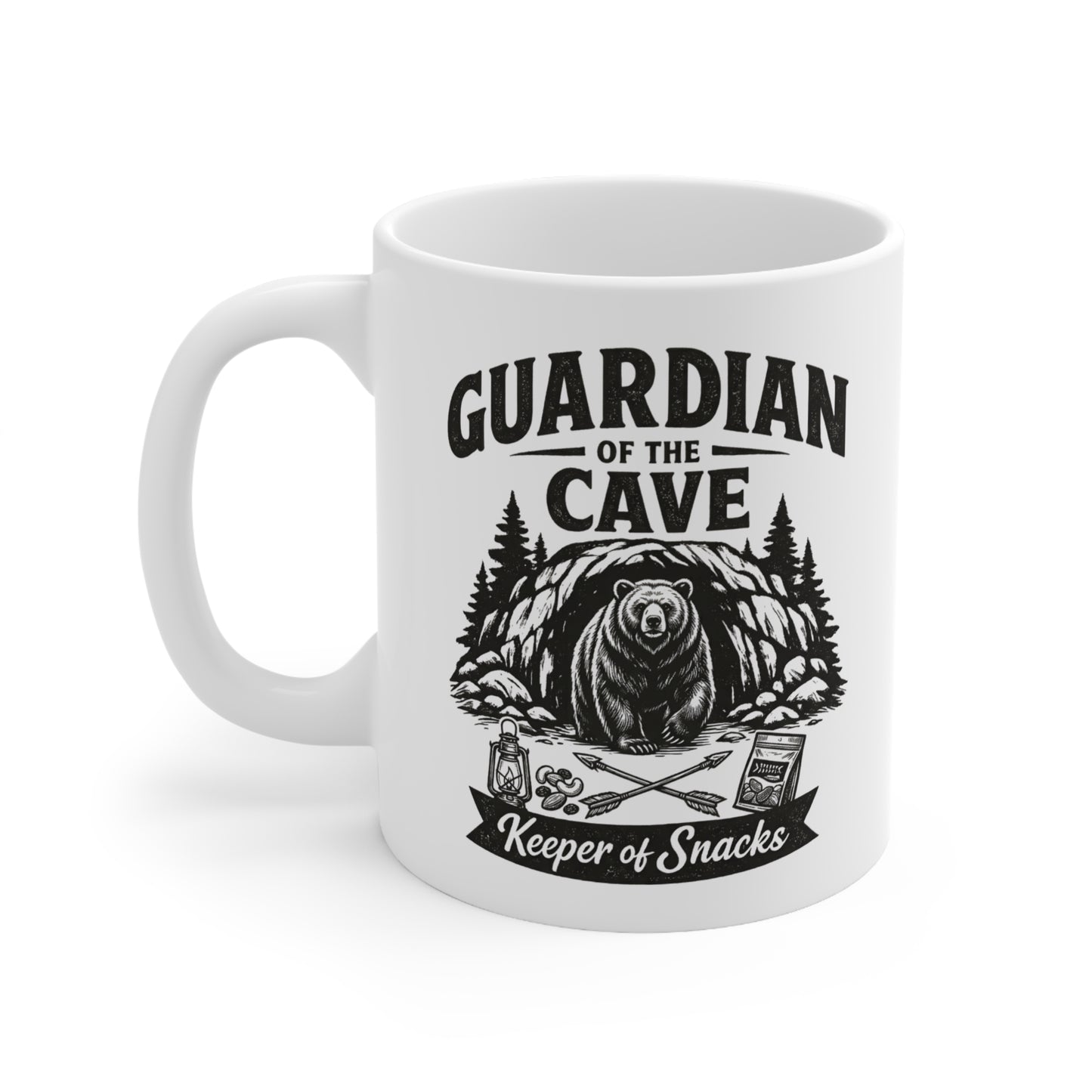 Guardian of the Cave & Keeper of Snacks Mug 11oz