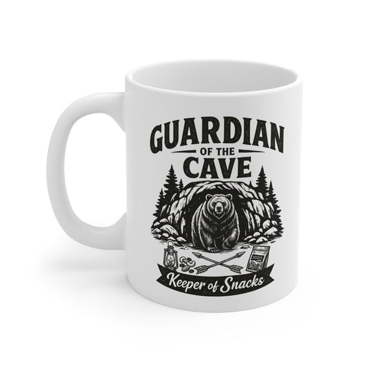Guardian of the Cave & Keeper of Snacks Mug 11oz